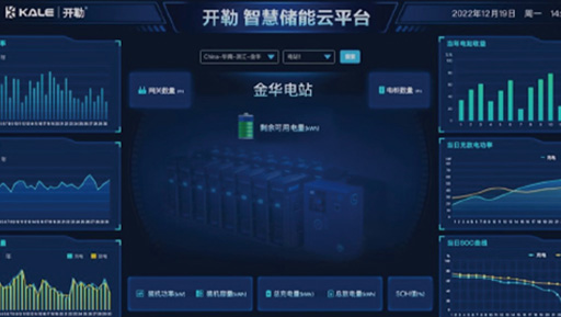 開勒智慧儲能云平臺系統(tǒng)
